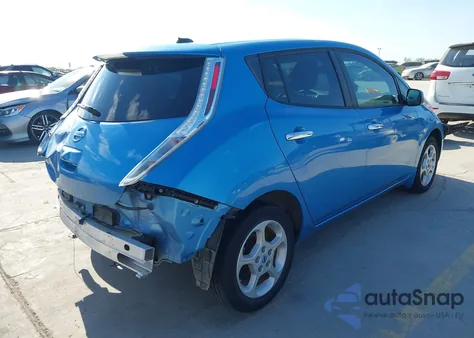 2013 Nissan Leaf Sv from USA, damaged, VIN 1N4AZ0CPXDC420216